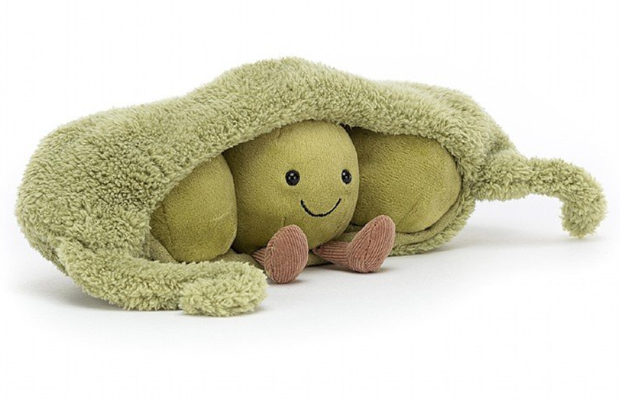 Amuseable Pea In A Pod  Plush Toy