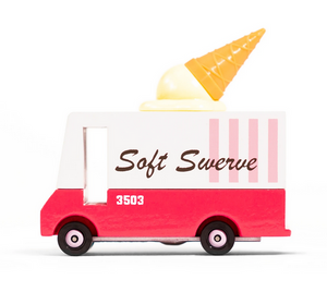 Ice Cream Truck Push Toy