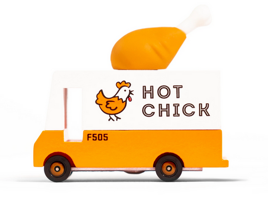 Fried Chicken Truck Push Toy