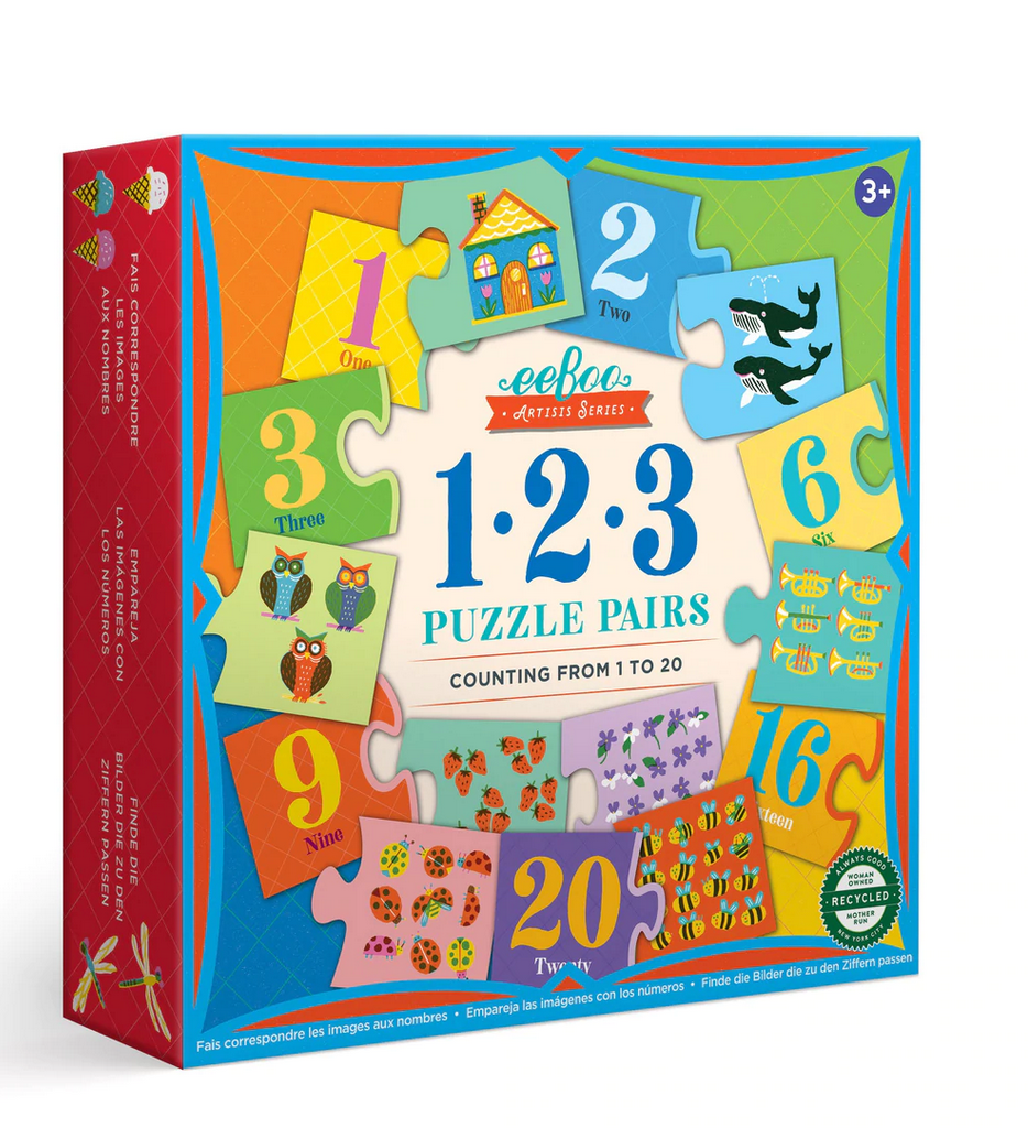 Artist's Puzzle Pair 1-2-3