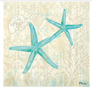 Cocktail Napkins - Laguna Shells