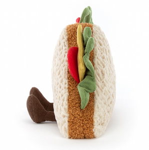 Amuseable Sandwich Plush Toy - Medium