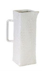Basketweave Pitcher