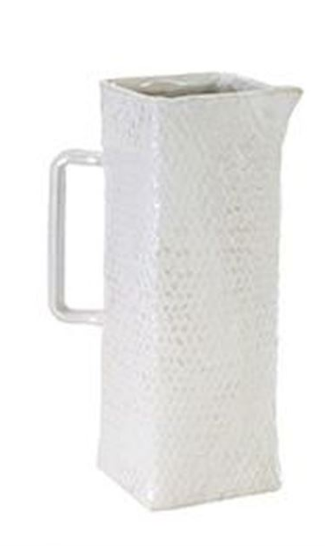 Basketweave Pitcher