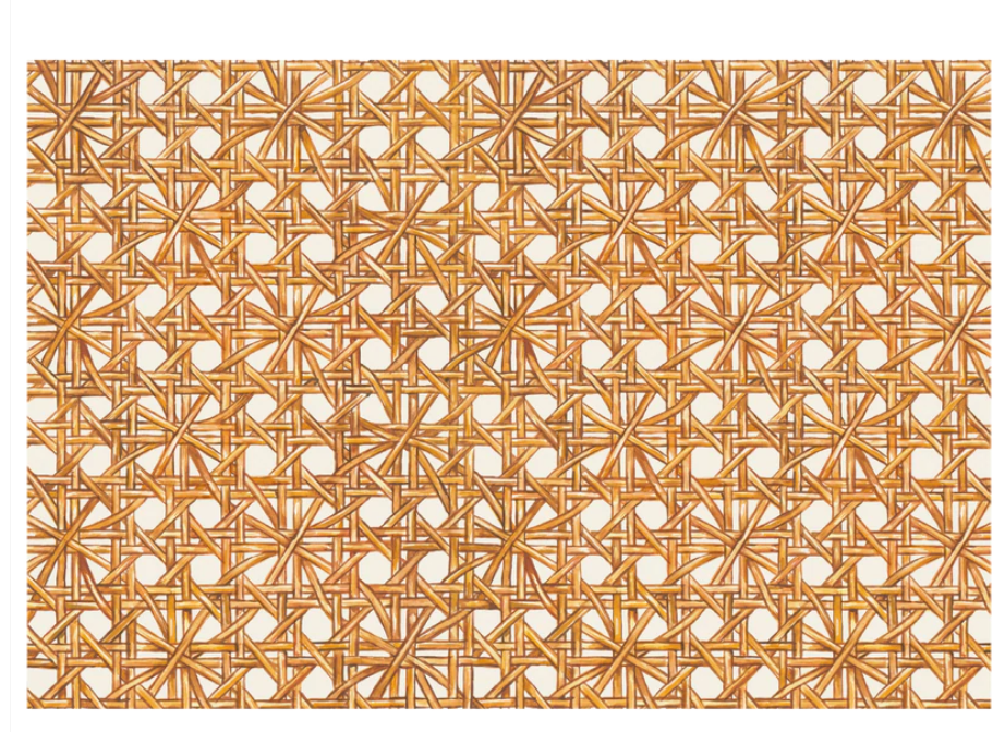 Placemats - Rattan Weave - Pad of 24