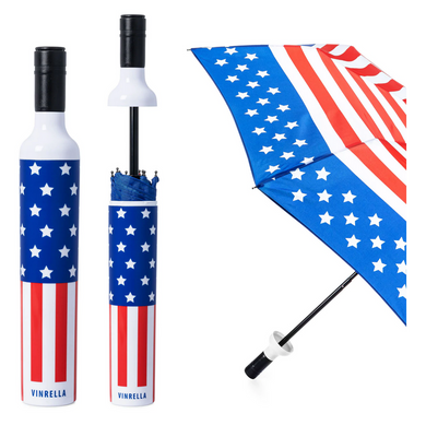 Wine Bottle Umbrella - America
