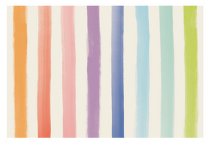 Placemat - Sorbet Painted Stripe