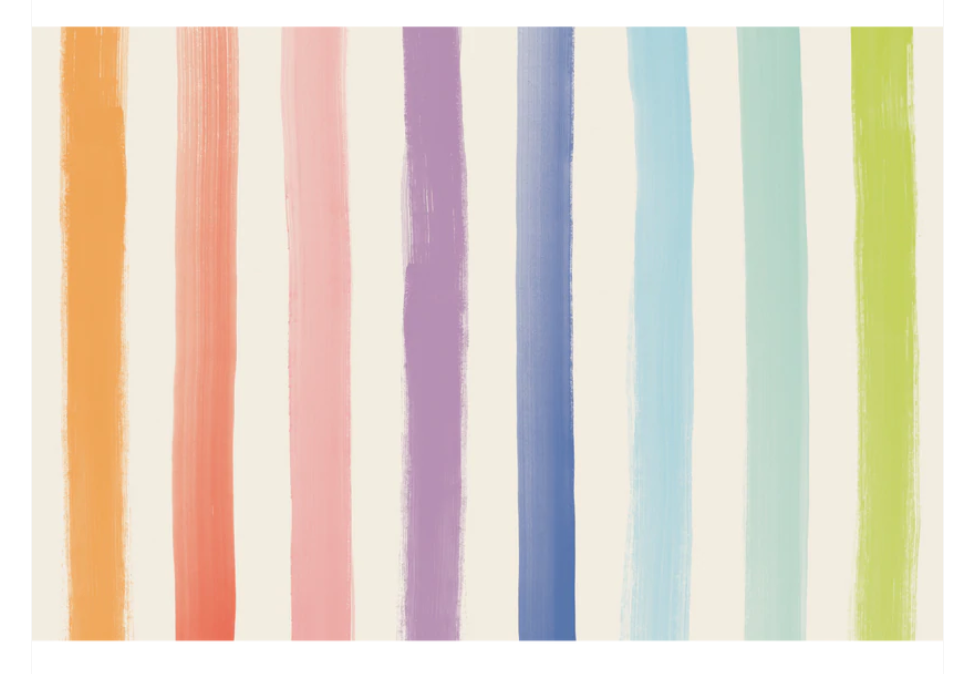 Placemat - Sorbet Painted Stripe
