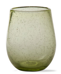 Stemless Wine Bubble Glass  - Foliage