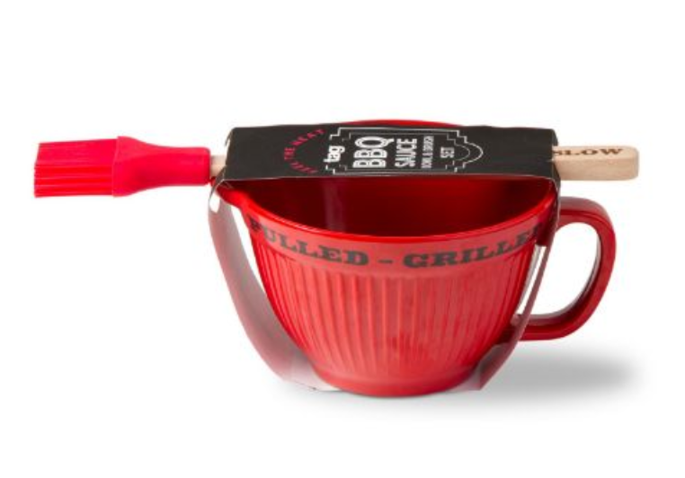 Sauce Boss BBQ Bowl & Brush Set