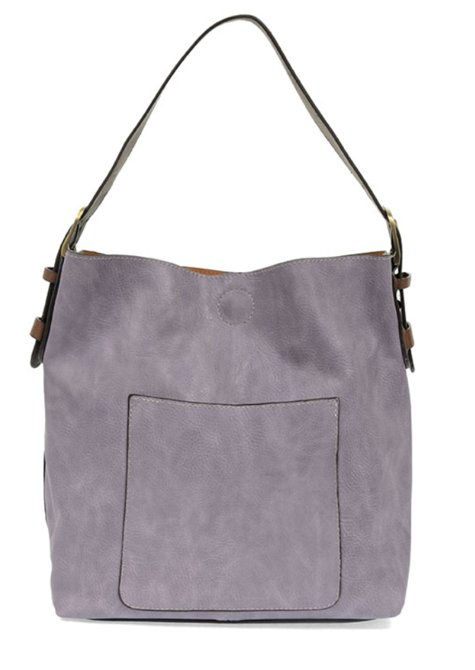 Classic Hobo Handbag - Dusty Amethyst