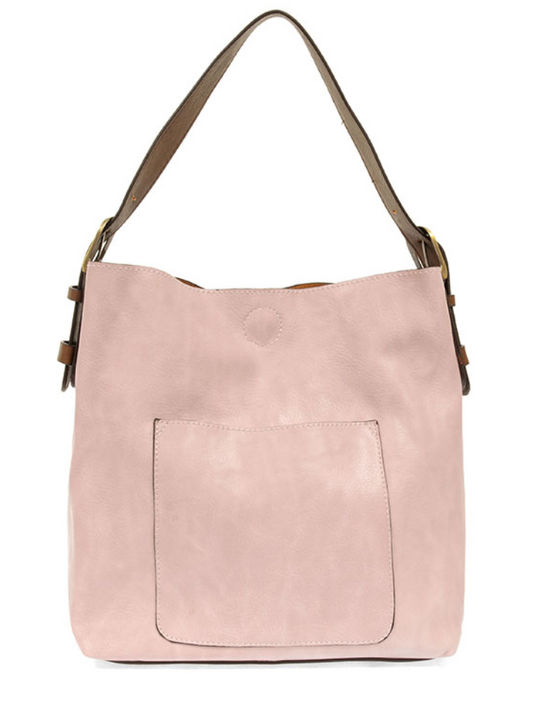 Classic Hobo Handbag - Pink Lavender