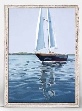 Set Sail Mini Framed Canvas