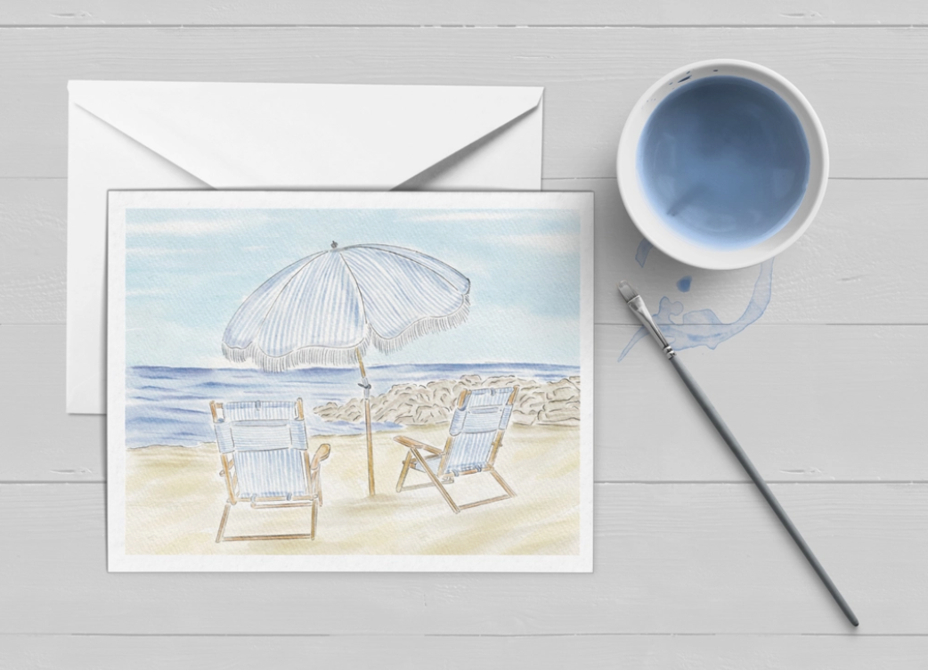 Summer Beach Days Card