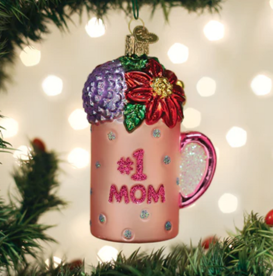 Best Mom Mug Ornament