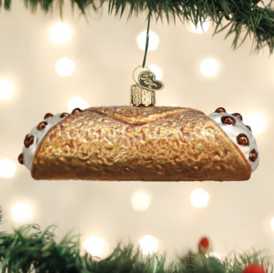 Cannoli Ornament