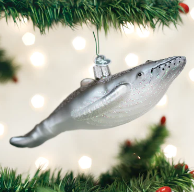 Humpback Whale Ornament