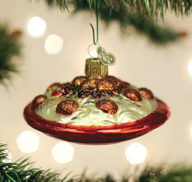Spagetti & Meatballs Ornament