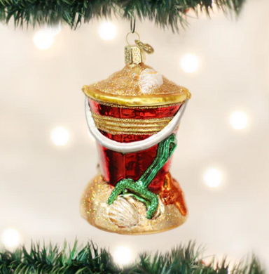 Beach Bucket Ornament