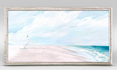 Guard Stand Mini Framed Canvas