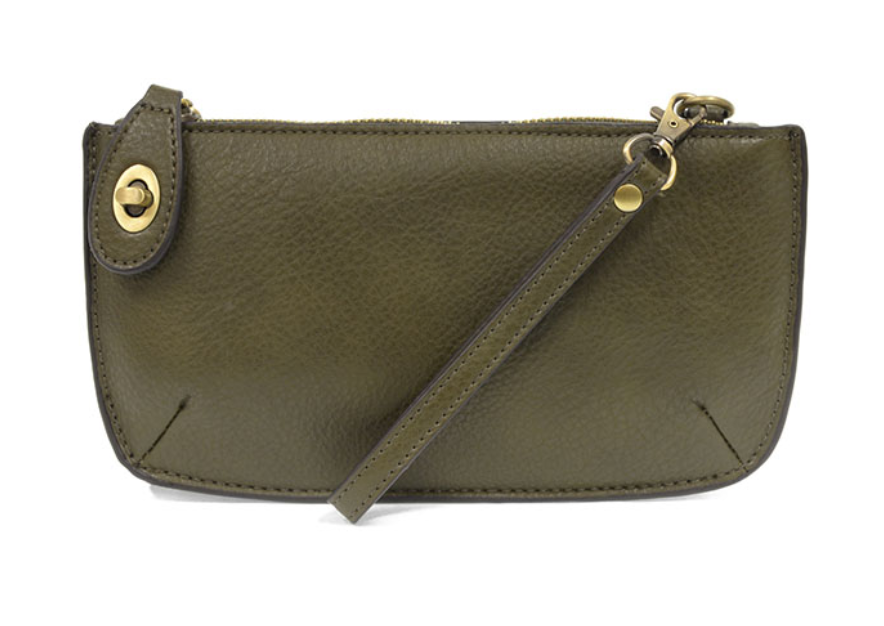 Crossbody Wristlet - Dark Moss