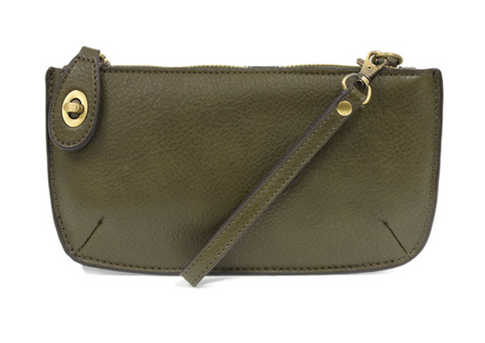 Crossbody Wristlet - Dark Moss