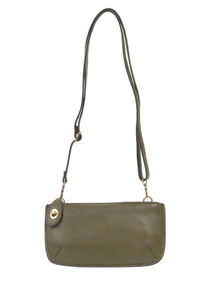 Crossbody Wristlet - Dark Moss