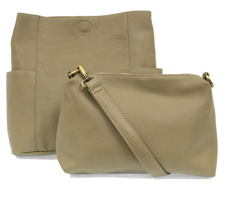 Kayleigh Bucket Bag - Sage