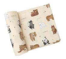 Load image into Gallery viewer, Swaddle Blanket - Bear Hugs