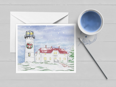 Chatham Lighthouse Cape Cod Christmas Card Boxed Set