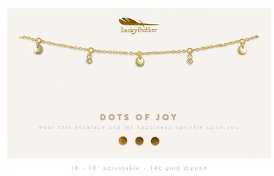 Dangle Necklace - Dots Of Joy