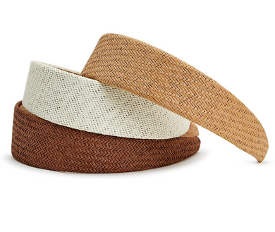 Woven Raffia Headband