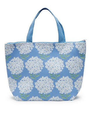 Hydrangea Thermal Lunch Tote In Two Styles