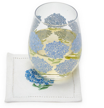 Load image into Gallery viewer, Hydrangea Cloth Cocktail Napkin - Set of 6
