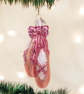 Ballet Toe Shoe Ornament