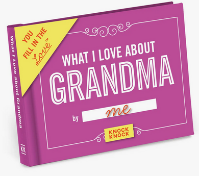 What I Love About Granma Fill in the Love® Book