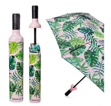 Wine Bottle Umbrella - Tropical