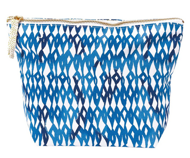 Large Pouch - Symi Blue