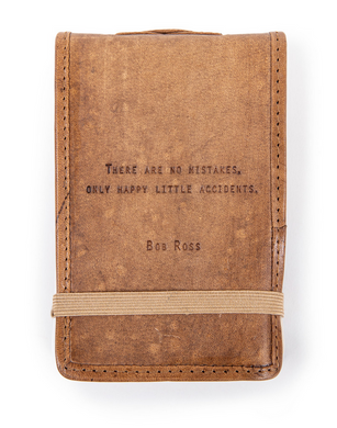 Bob Ross Leather Journal