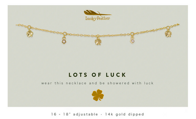 Dangle Necklace - Lots Of Luck