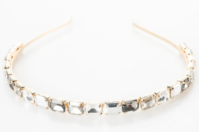 Aurora Crystal Headband - Slate