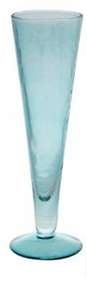 Teal Catalina Champagne Glass