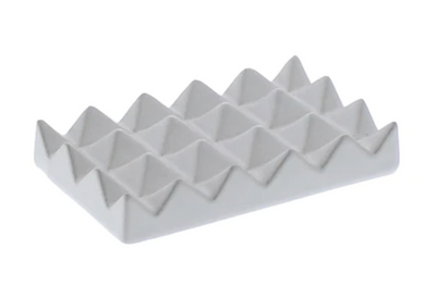 Ceramic Soap Dish - White