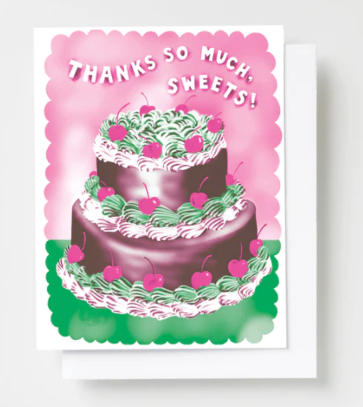 Thanks Sweets Risograph Card