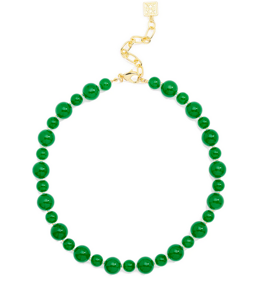 Chunky Multi-size Bead Collar Necklace