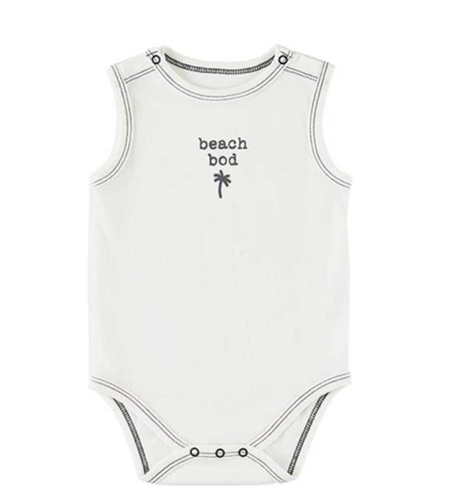 Beach Body Baby Snapshirt Tank