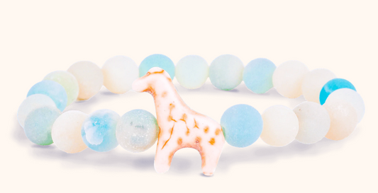 Trek Bracelet - Giraffe - Sky Stone