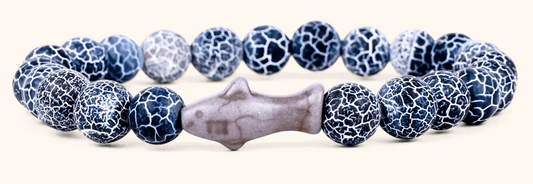 Voyage Bracelet - Shark - Deep Blue
