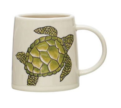 Stoneware Mug - Sealife