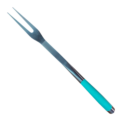 Teal Grill Fork